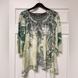 Ladies 3/4 Sleeve Top